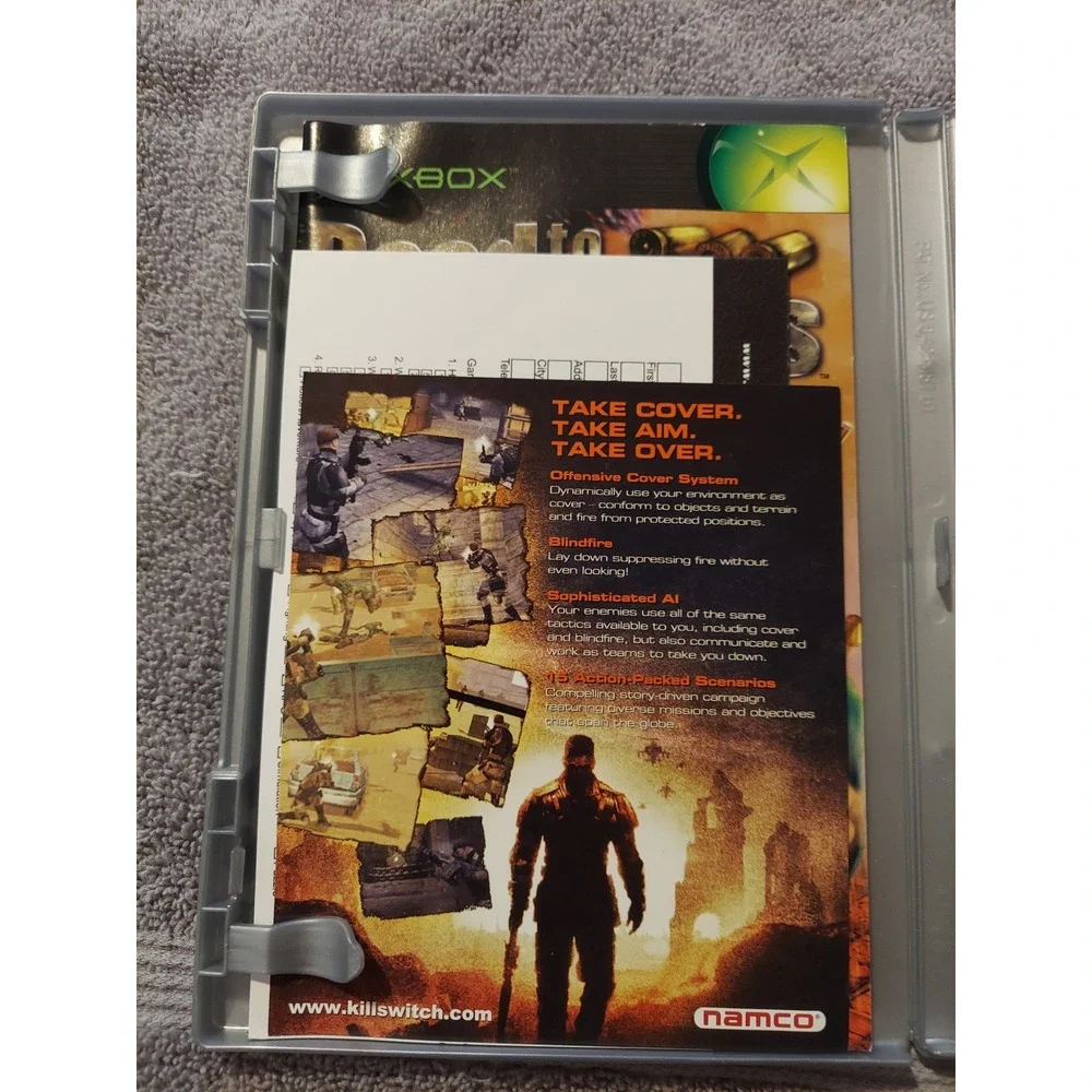 Xbox Platinum Hits Dead to Rights Video‎ Game Complete in Case